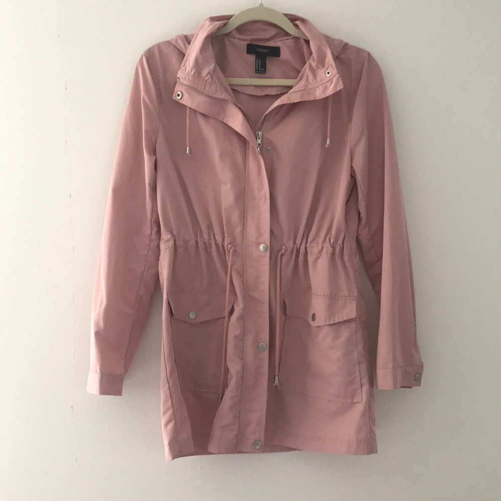 Forever 21 Light Pink Spring Coat